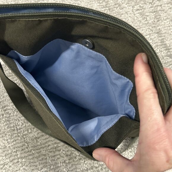 Baggallini Go Bagg Crossbody Purse Shoulder Bag Olive Green+ Wallet Pockets - Picture 8 of 11